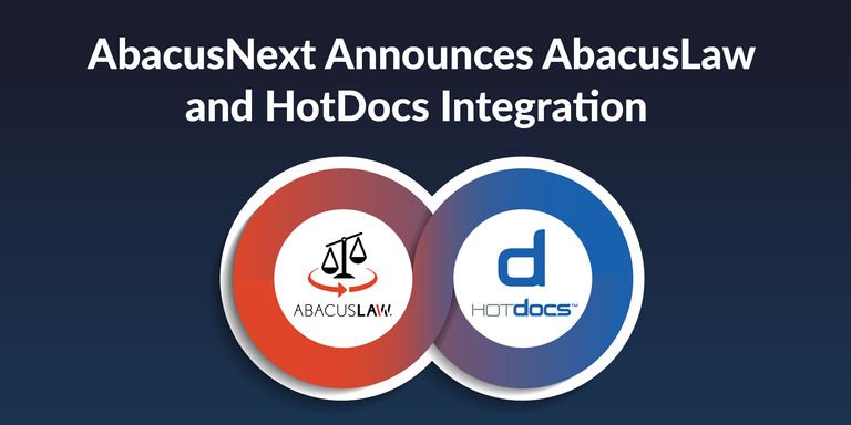 AbacusNext Announces AbacusLaw and HotDocs Integration