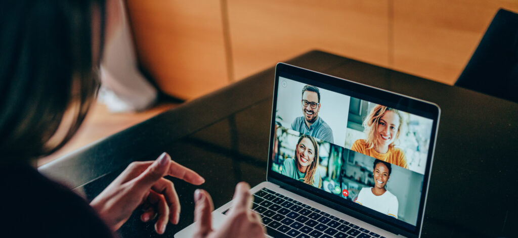 remote collaboration in law firms with video chat