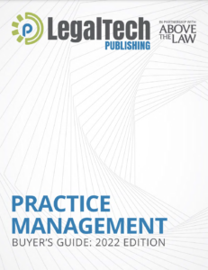Practice Management Buyers Guide Cover Image